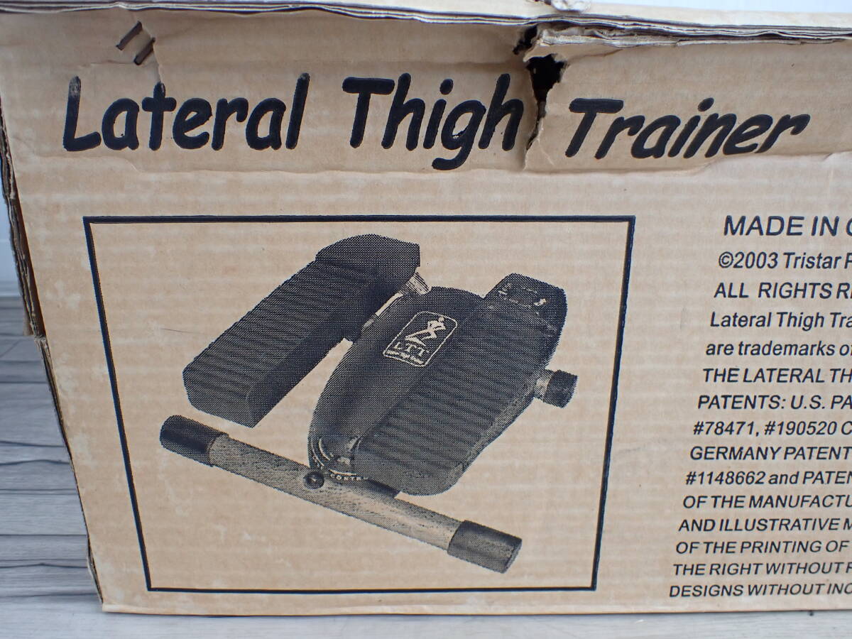 1円～ 未使用 長期保管品 Lateral Thigh TRAINER ラテラル・サイ・トレーナー LTT ステッパー 足踏み健康器具 エクササイズの画像4