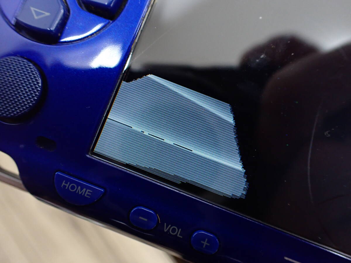 1円～ ジャンク　PSP プレイステーション・ポータブル メタリックブルー PSP-1000MB_画像8