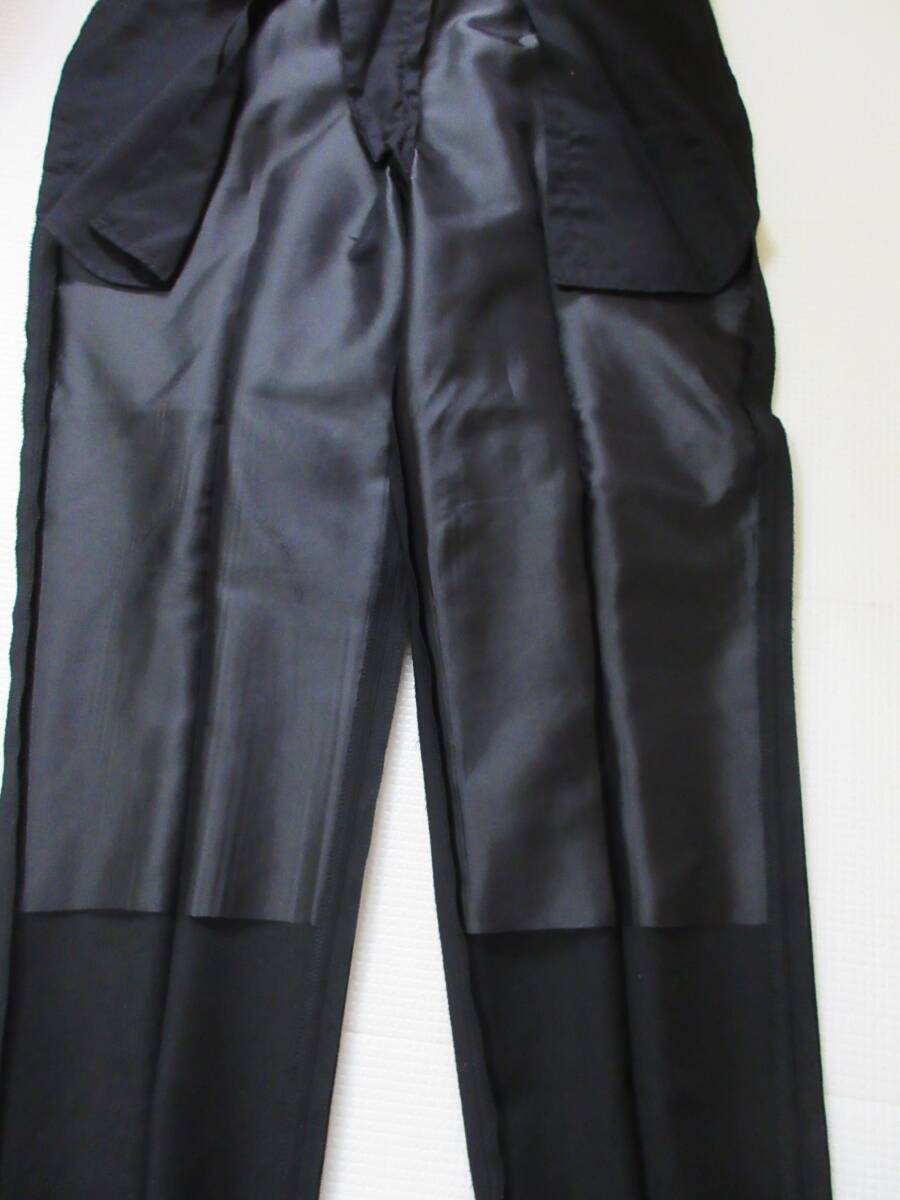 UNIQLO ユニクロ +J ウールジャケット パンツ M 黒(B69)の画像6