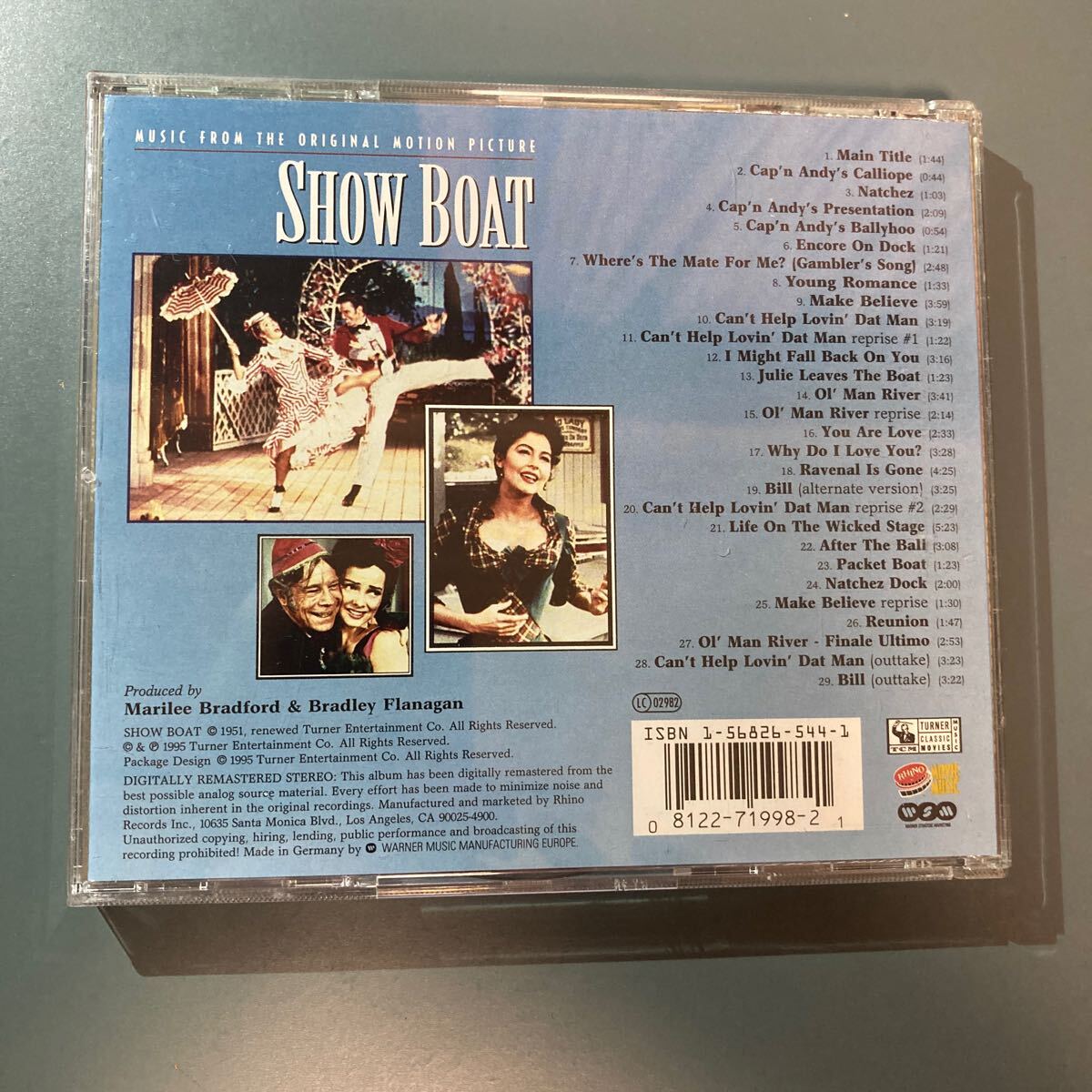 【輸入盤CD】オリジナルサウンドトラック ORIGINAL SOUNDTRACK SHOWBOATの画像2