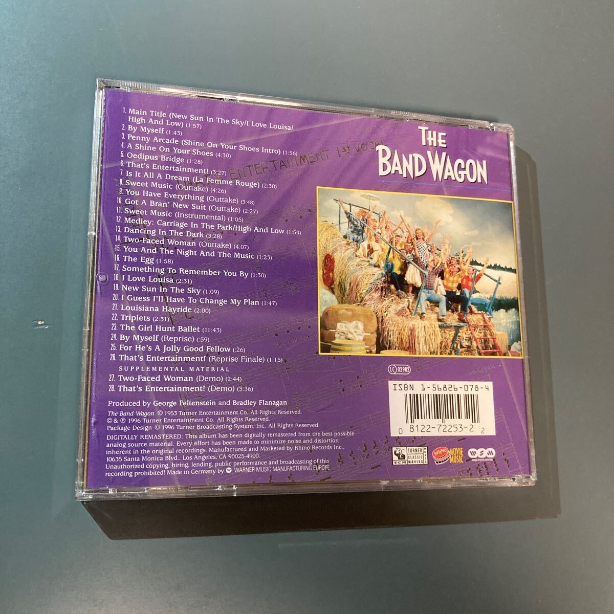 【輸入盤CD】オリジナルサウンドトラック ORIGINAL SOUNDTRACK THE BAND WAGONの画像2