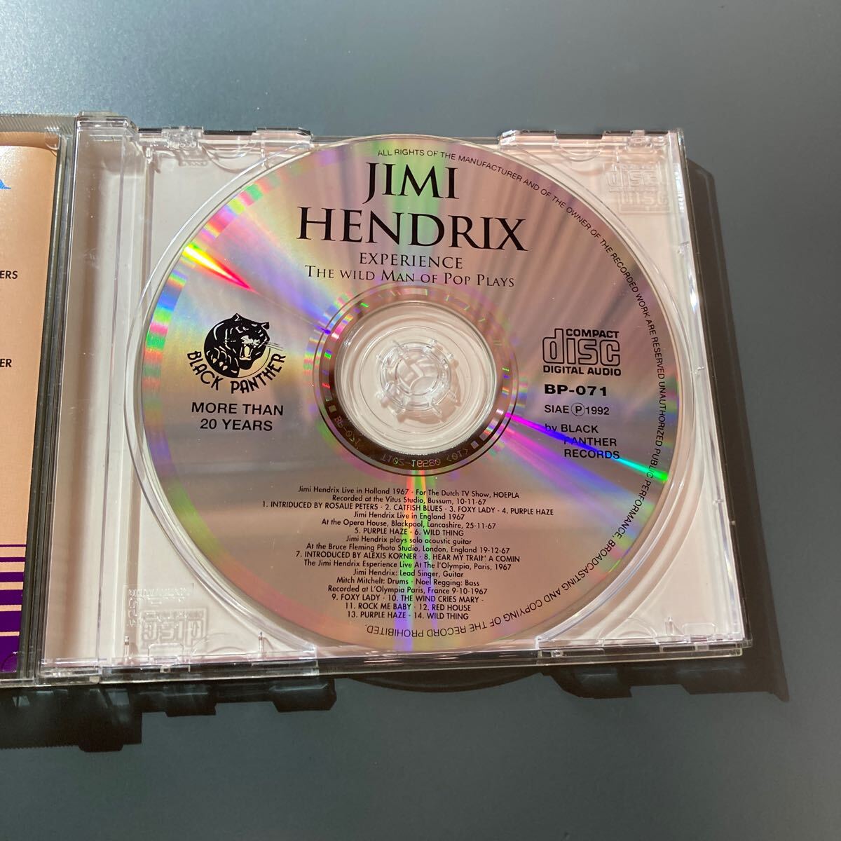 【帯付CD】The Wild Man Of Pop Plays／The Jimi Hendrix Experience_画像3