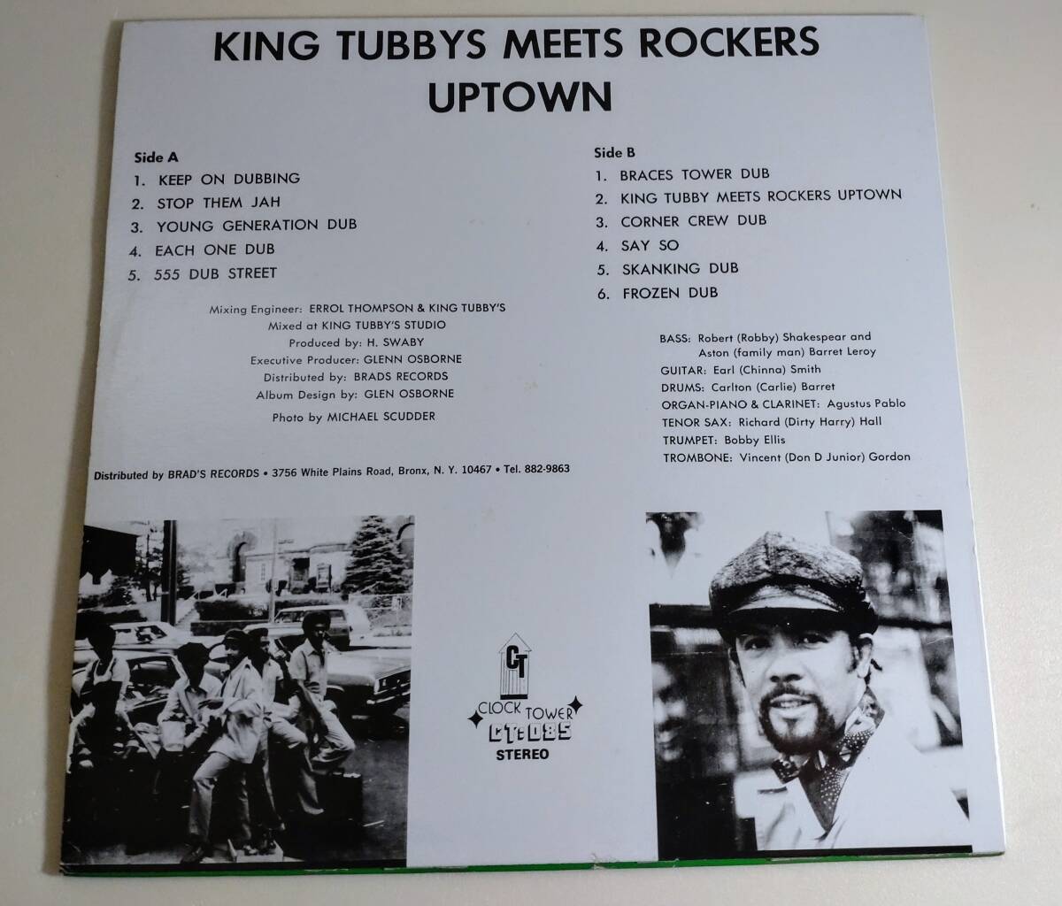 希少盤 LP レコード SKA King Tubbys/Meets Rockers Uptown/カナダ盤 / キングタビー スカ ダブ レゲエ ロッカーズの画像2