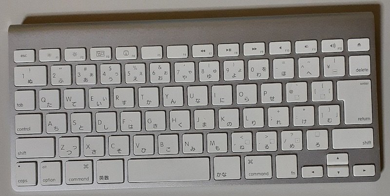 4614 Apple純正 Wireless Keyboard Bluetooth ワイヤレス日本語キーボード A1314_画像1