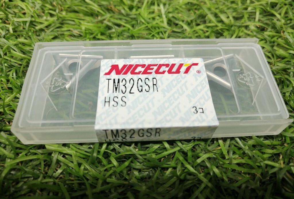 未使用品 富士元工業 NICECUT ボール盤用面取り メントルビー BM4524T + メントルビー用チップ TM32GSRの画像5