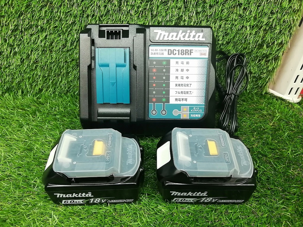 未使用 makita マキタ 18V 充電式 4モード インパクトドライバ バッテリー2個 + 充電器 TP141DRGX_画像8