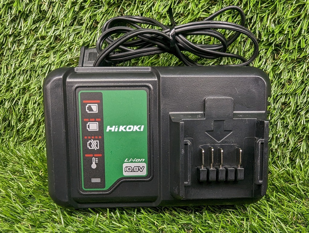 中古品 HiKOKI ハイコーキ 10.8V コードレスインパクトドライバ WH12DD(2ES) 1.5Ahバッテリー2個 + 充電器_画像7