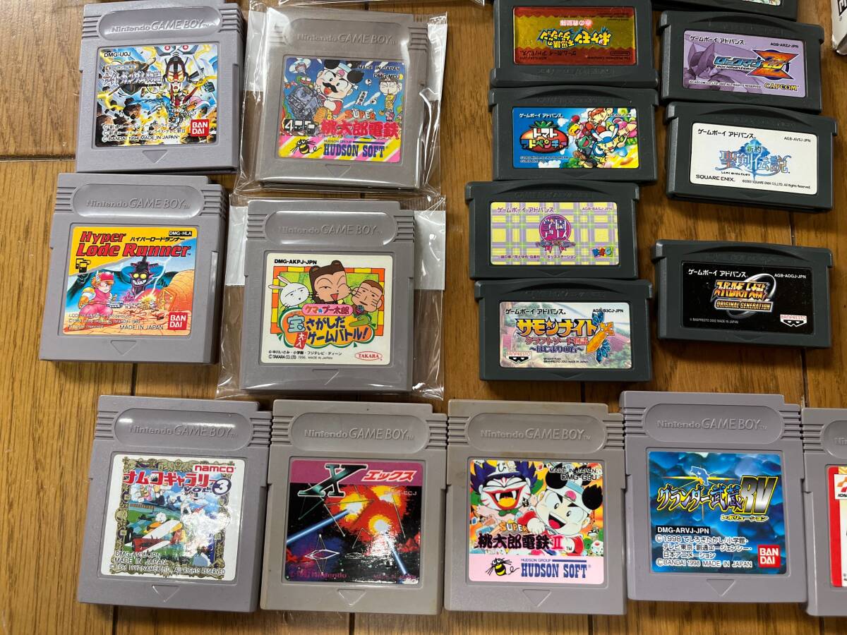 ゲームボーイ アドバンス カラー ソフト カセット33本セット GB GBA まとめ  の画像3