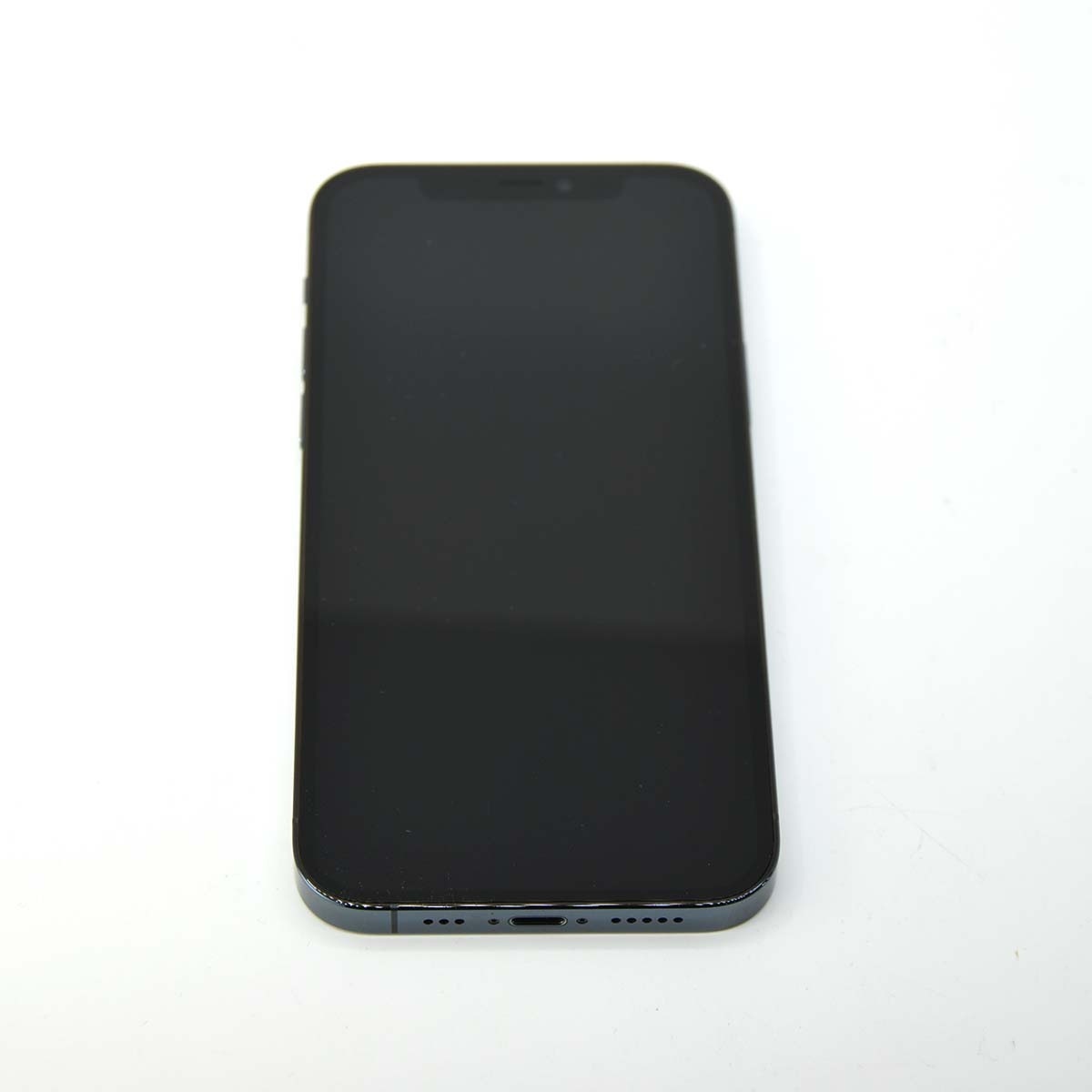 質屋 1円オークション iPhone 12 pro 128GB ドコモ残債○ バッテリー78％ MGM83J/A SIMフリー パシフィックブルー 24k190-1 みいち質店の画像2