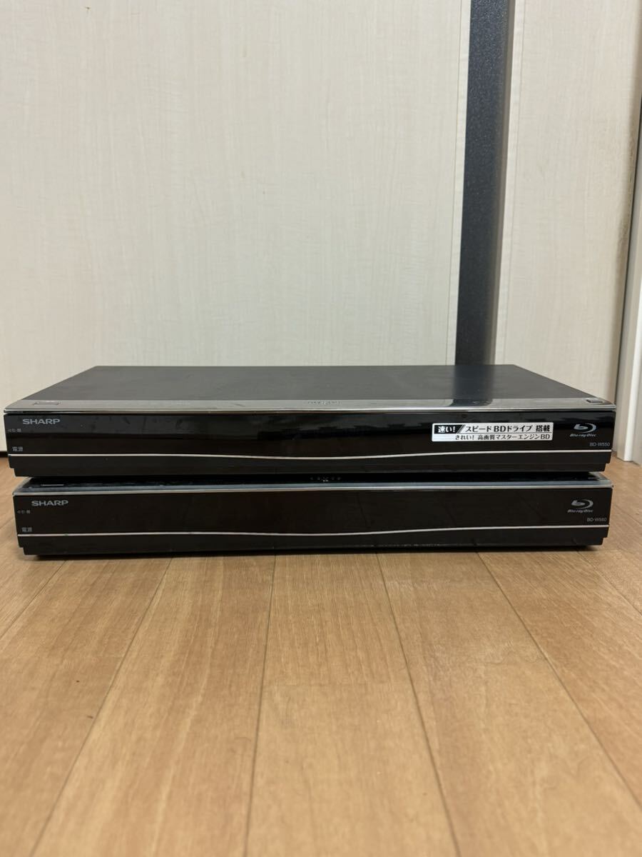 SHARP BD-W550/SHARP BD-560 まとめて 2点 ジャンク品の画像1