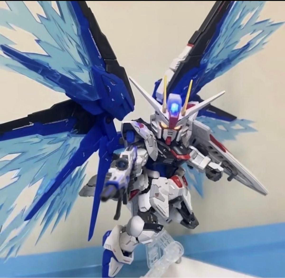 MGSD フリーダムガンダム用光の翼　雪焔工房製　新品　ガンダム　ガンプラ　プラモデル　MG  SD 