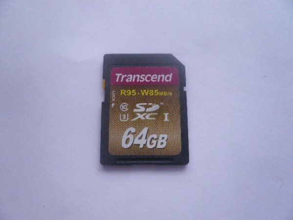Transcend SDXCカード 64GB MLCの画像1