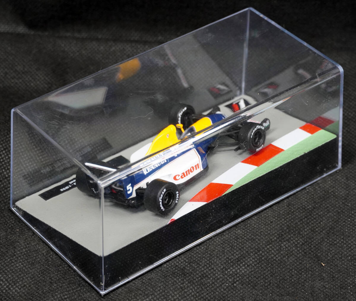 ●7　ウィリアムズ FW14B　ナイジェル・マンセル　1992　　F1マシンコレクション1/43デアゴスティーニ 模型のみ_画像3