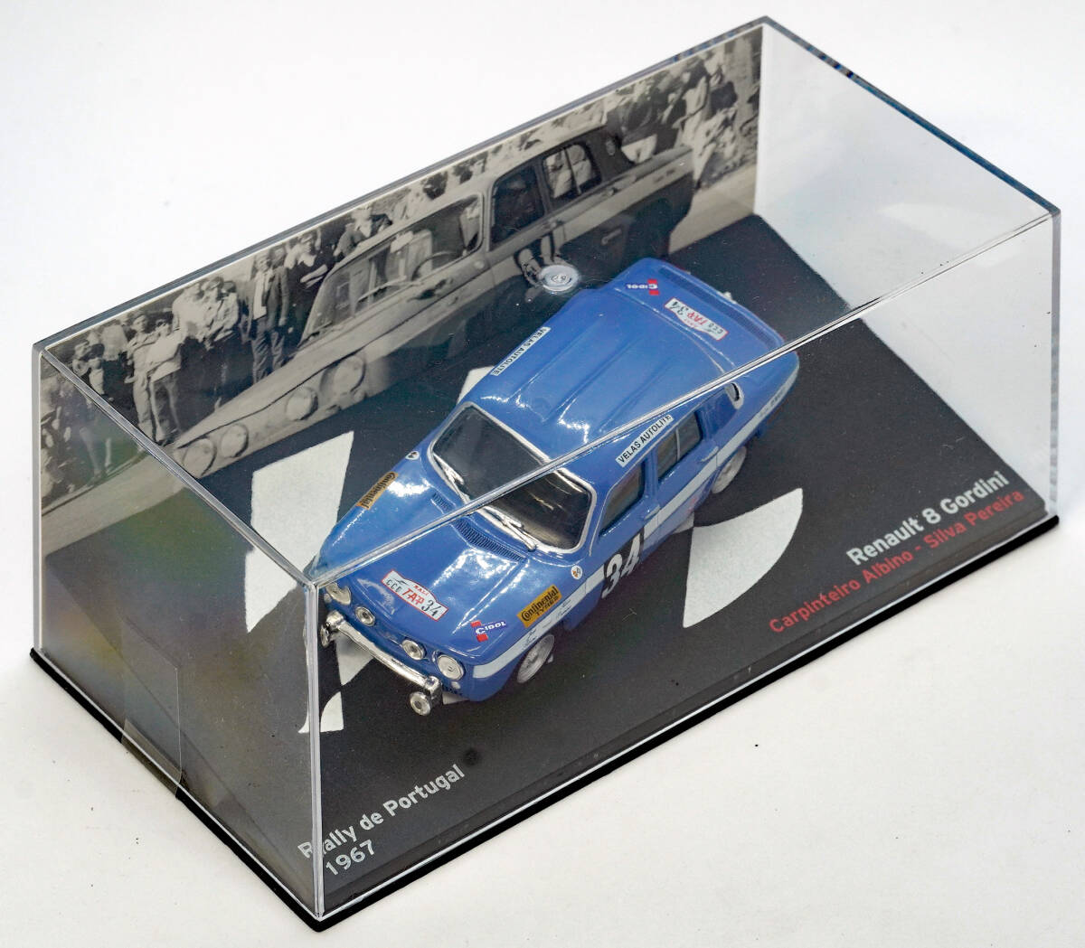 ●36　ルノー 8 ゴルディーニ 1967　ラリーカーコレクション　1/43　デアゴスティーニ　模型のみ　_画像1