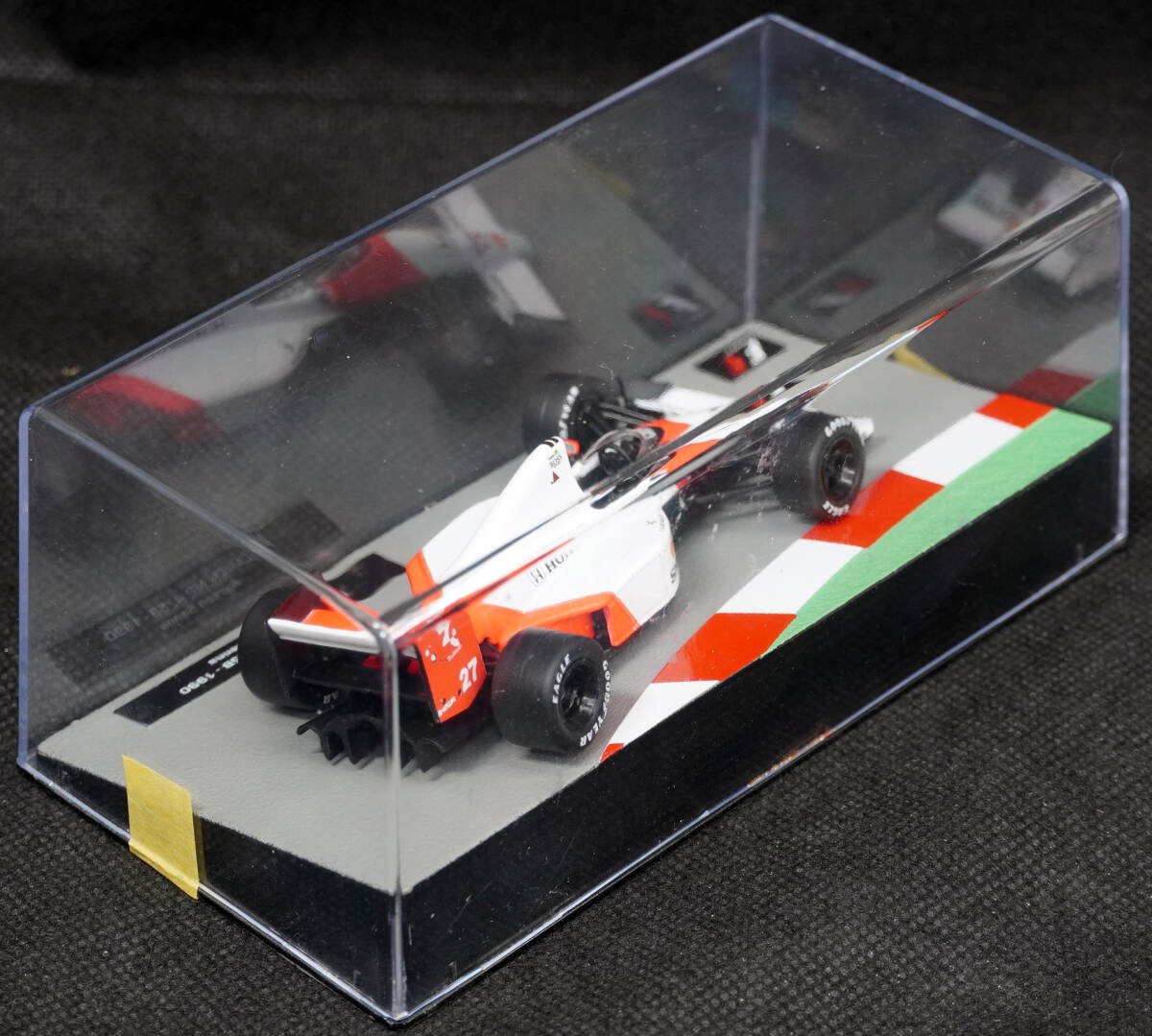 ●25　マクラーレンMP4/5B　アイルトン・セナ　1990　　F1マシンコレクション1/43デアゴスティーニ 模型のみ_画像3