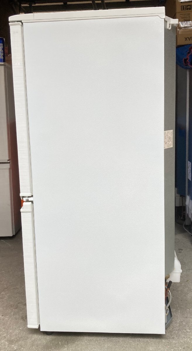 【RKGRE-316】特価！シャープ/137L 2ドア冷凍冷蔵庫/SJ-D14E-W/中古品/2019年製/当社より近隣無料配達！