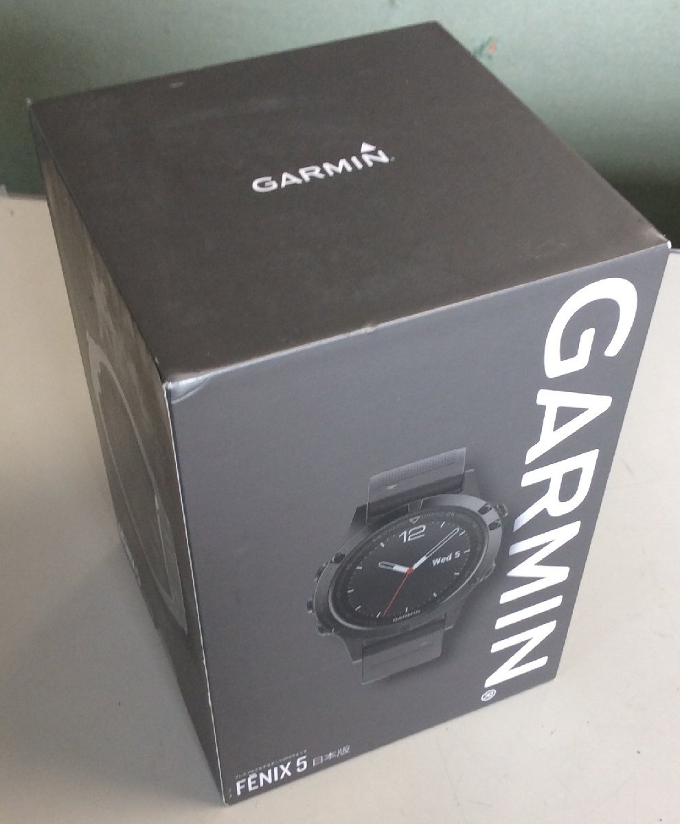 【RKGU1】GARMIN/腕時計/Garmin fenix 5 Sapphire/010-01688-66/中古の画像6
