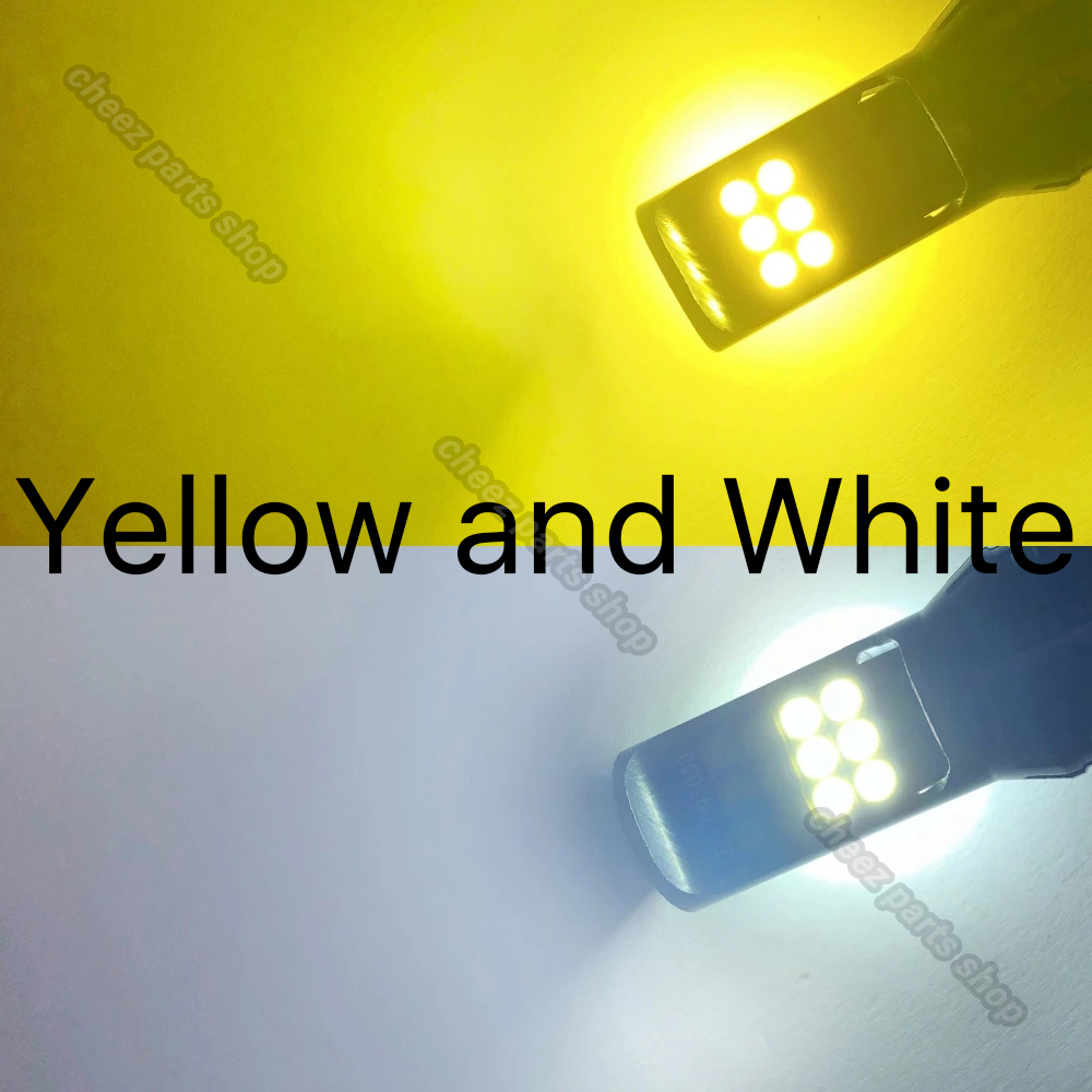 イエロー ホワイト LEDフォグランプ H8 H9 H11 H16 カラーチェンジ 12v 24v フォグライト 送料無料 5ngの画像2
