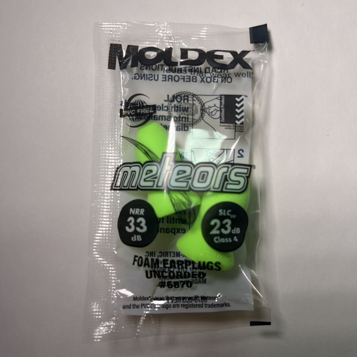 正規品 モルデックス メテオ 50ペア 耳栓 MOLDEX 定形外郵便発送_画像2