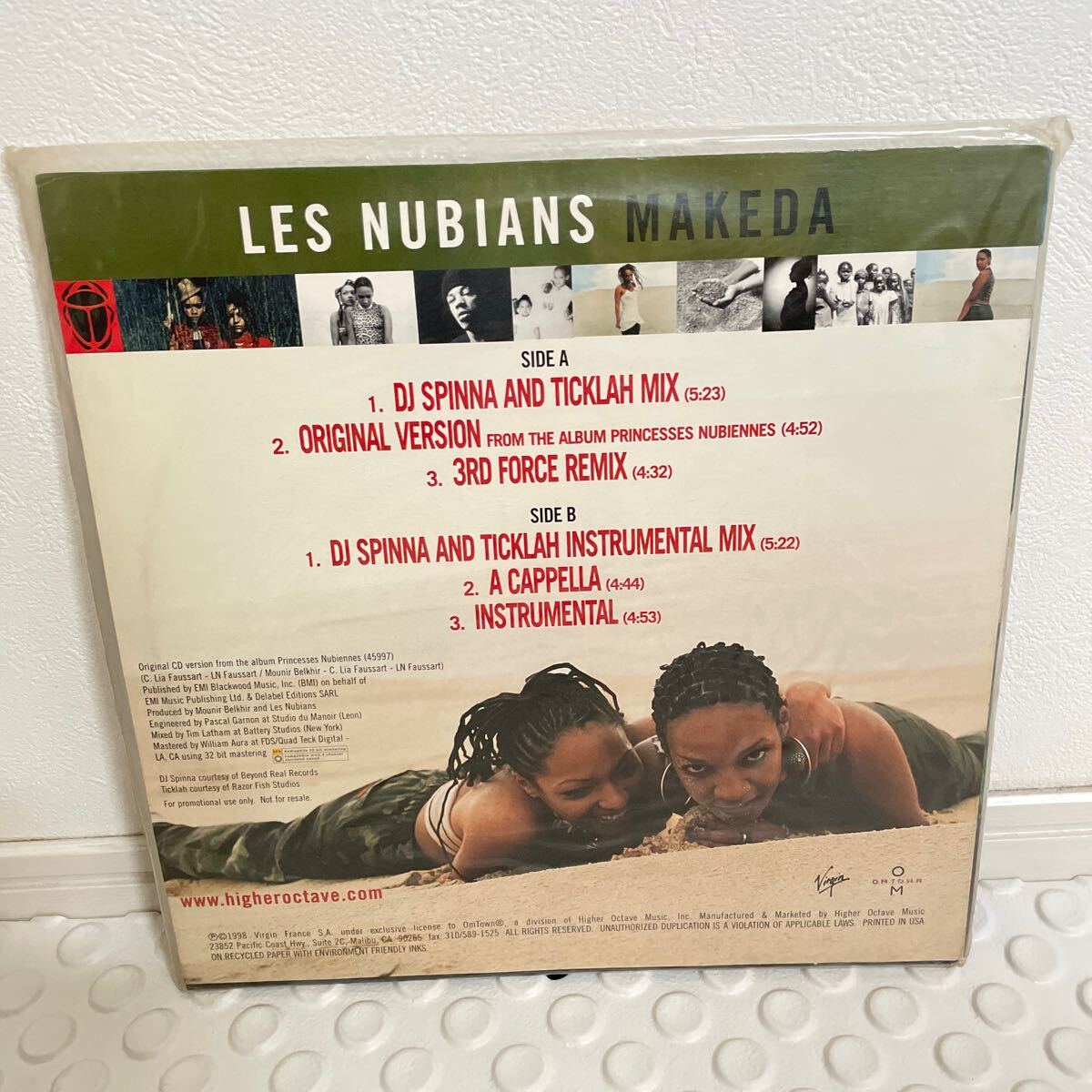 Les Nubians Makeda (Remixes) / dj spinna https://youtu.be/bk0cAATs0_4?si=VJb46ca2Gyp8EWOoの画像2