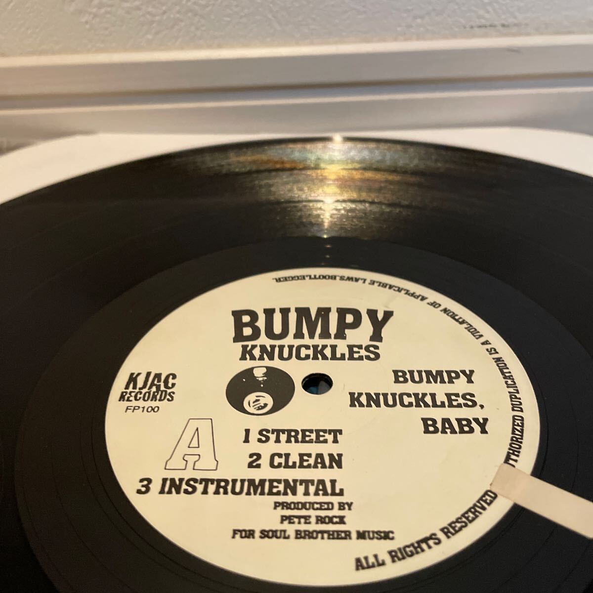 Bumpy Knuckles Bumpy Knuckles Baby! / Stock In Da Game / dj premier/ 1枚目 / https://youtu.be/y8xaO5stxHE?si=i6v9zWrIcXlydDYU_画像3