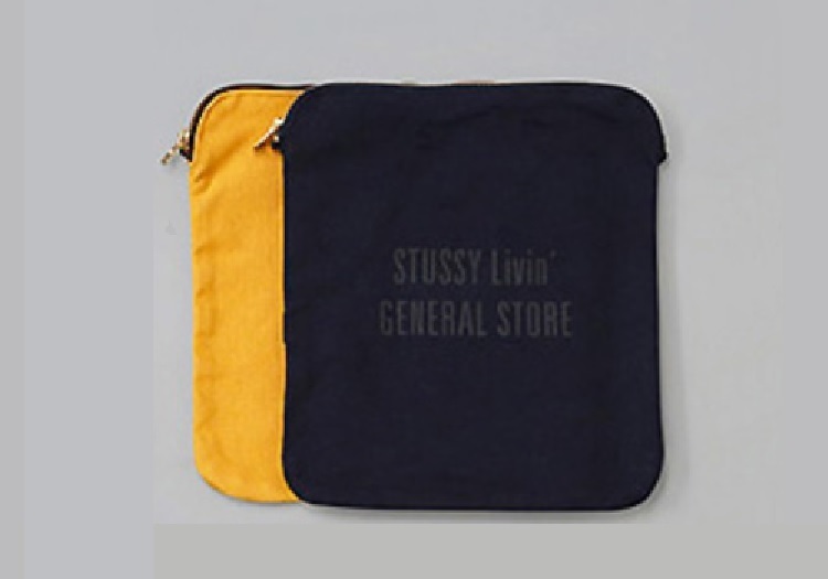 新品同様　クラッチ・バッグ　Stussy Livin' General Store　Banker's Pouch (2014-15)　GS　ポーチ　小物入れ　限定　希少　レア_Copyright: Stussy