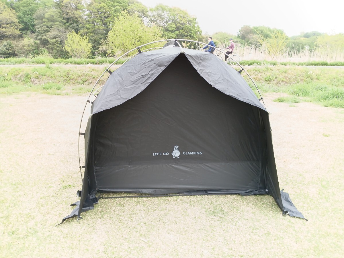 GO Glamping KANU カヌー 自立式 トンネルテント (1-2人用) 設営確認済み ソロ キャンプ アウトドアの画像4