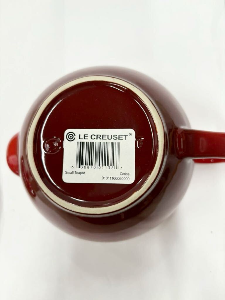 LE CREUSET ルクルーゼ ティーポット レッド 0.6L 洋食器 茶器の画像7