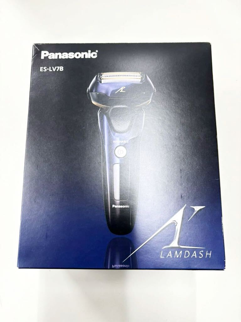 Panasonic パナソニック LAMDASH ラムダッシュ 電動シェーバー ES-LT7B-A （青） メンズシェーバー 5枚刃の画像8