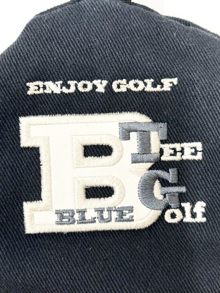 BLUE TEE GOLF ブルーティーゴルフ フェアウェイウッド用ヘッドカバー 2〜5X ネイビー の画像3