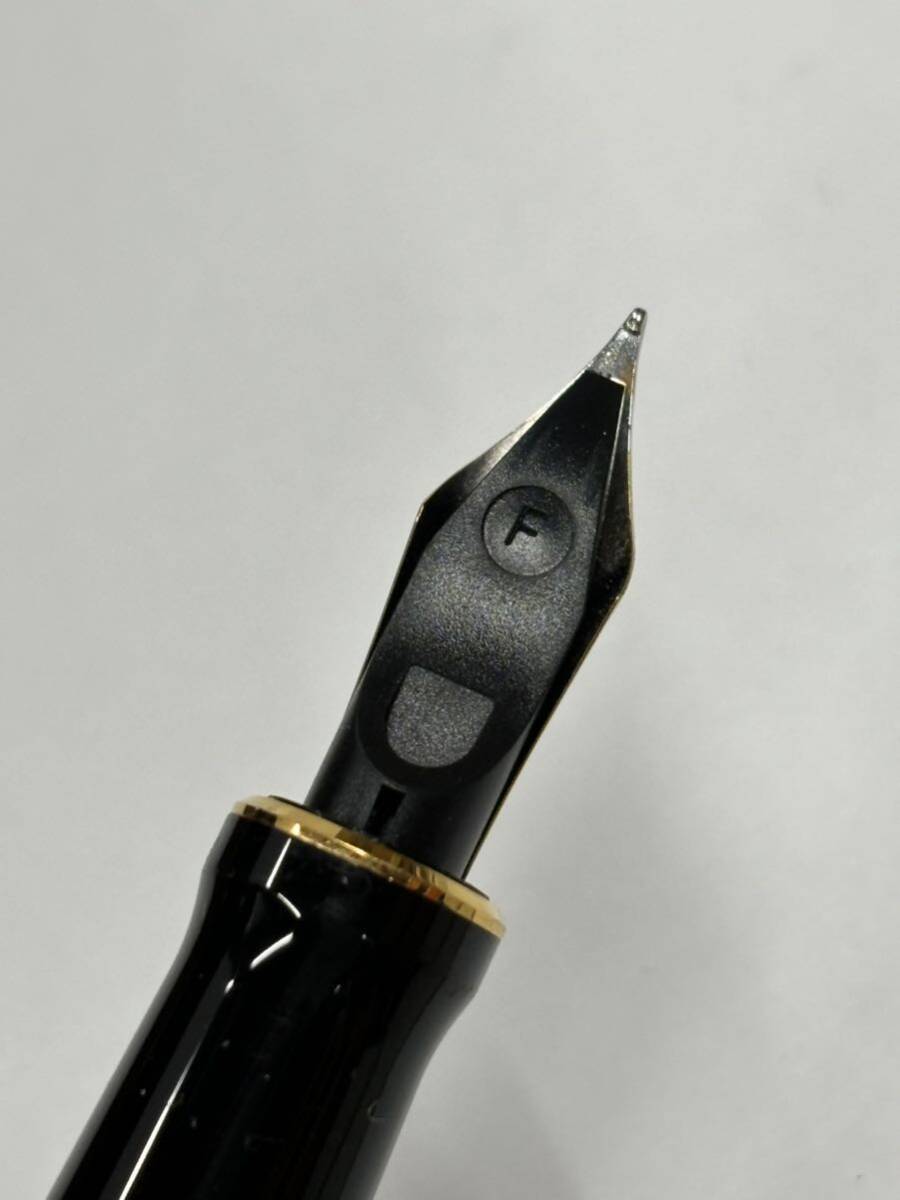 PARKER パーカー デュオフォールド ウッドデスクセット 万年筆 ペン先 18K 750 シャープペンシル ボールペン ③の画像6