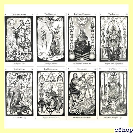 タロットカード 78枚 タロット占い ヘルメティック The Hermetic Tarot 日本語解説書付き 637_画像2