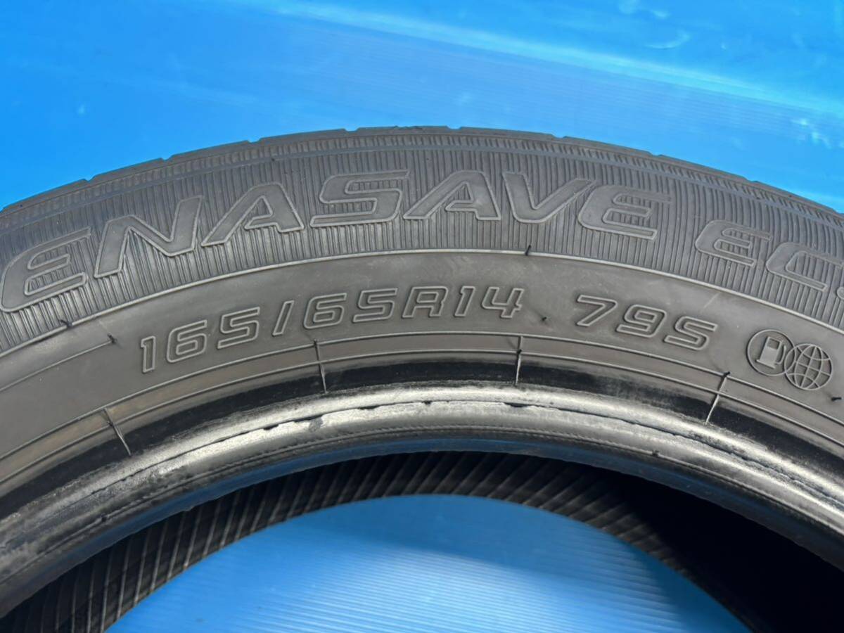 ☆個人宅可☆即決62▼ダンロップ エナセーブ DL ENASAVE EC300+ 165/65R14 1本 2021年製造 7分山位 点検済の画像6