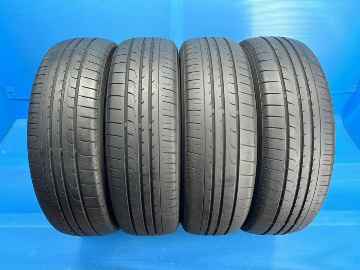 ☆個人宅可☆Y17■ヨコハマ ブルーアース YH Blu Earth RV-02CK 155/65R14 4本 2020年製造 5分山位 点検済の画像1