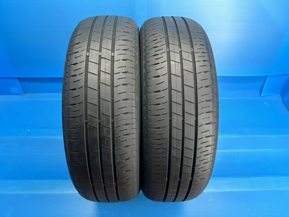 ☆個人宅可☆B38◆ブリヂストン エコピア BS ECOPIa EP150 165/55R15 2本 2020年製造 5分山位 点検済の画像1