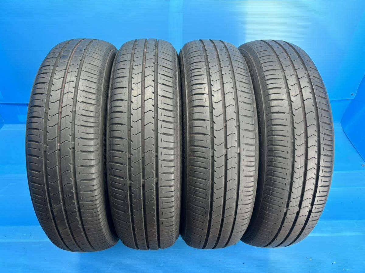 ☆個人宅可☆B30■ブリヂストン エコピア BS ECOPIa NH100C 155/65R14 4本 2019年製造 5分山位 点検済の画像1