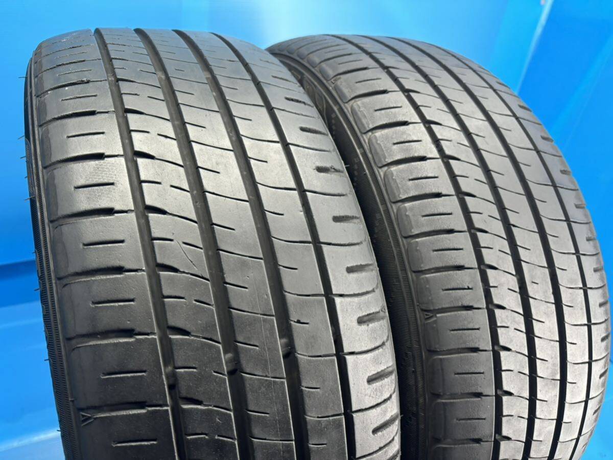 ☆個人宅可☆D24◆ダンロップ エナセーブ DL ENASAVE EC204 215/45R17 2本 2021年製造 7～8分山位 点検済_画像2