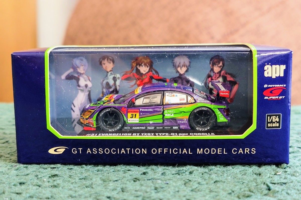 EVANGELION TEST TYPE-01 apr COROLLA #31 1/64 2010 SUPER GT GT300