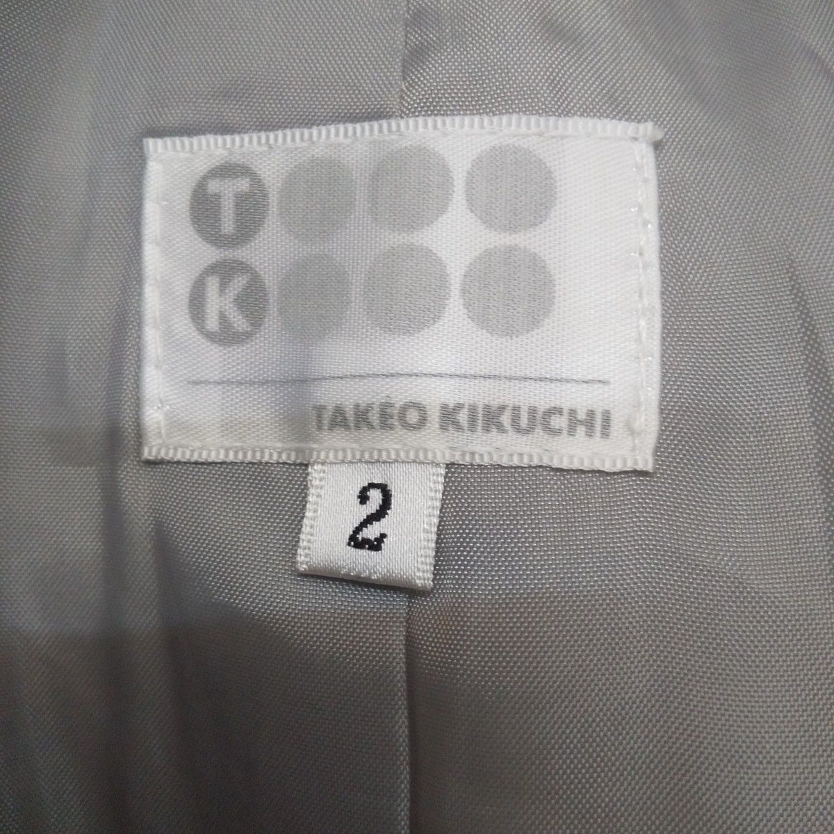 TAKEO KIKUCHI【2】トレンチコート