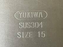 ◆D46　YUKIWA　ユキワ 角 キッチンポット メモリ付き15 蓋付き　業務用 店舗用品 厨房用品_画像9