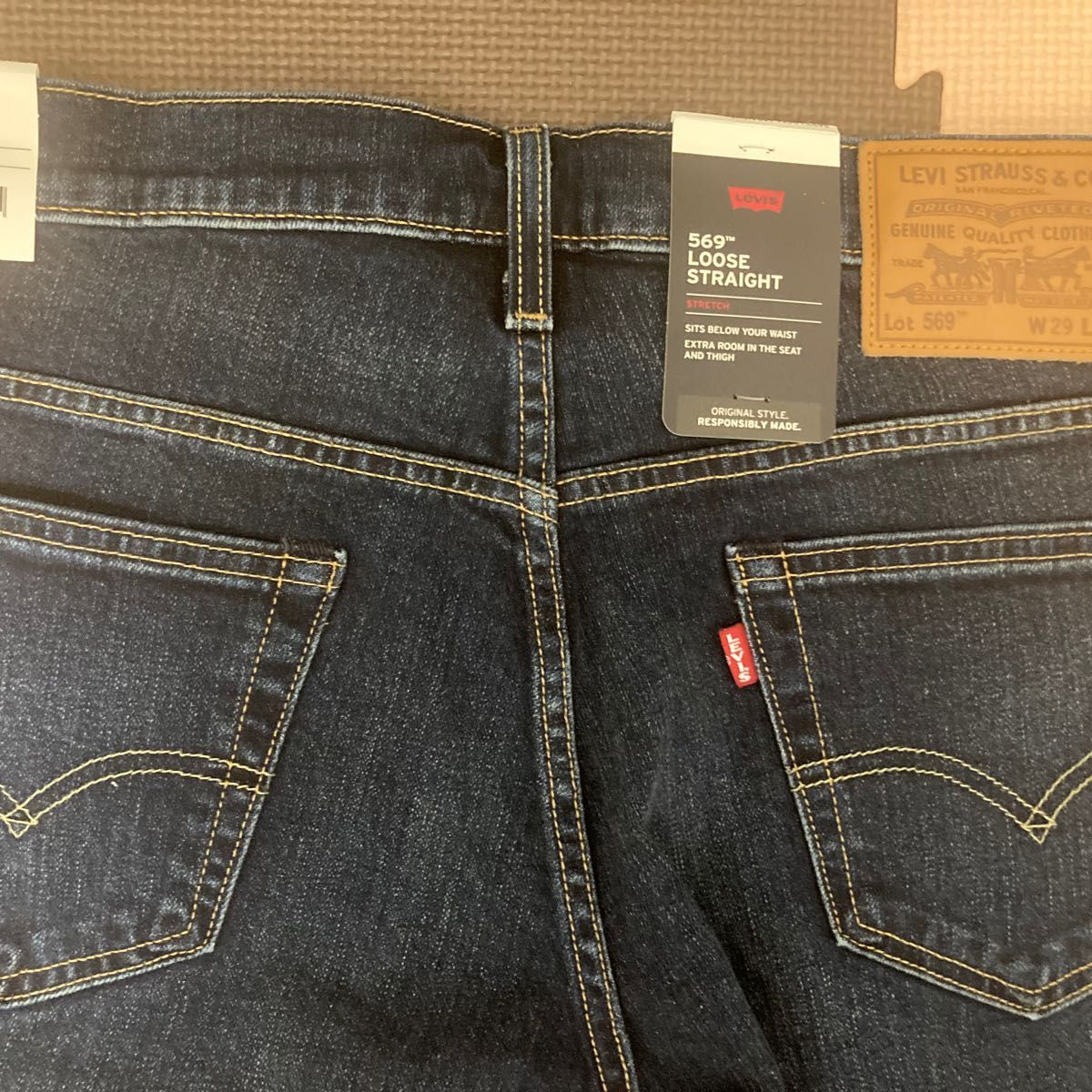新品569TM ルーズストレートダークインディゴ DARK VINTAGE 新品569TM ルーズストレートダークインディゴ DARK VINTAGE