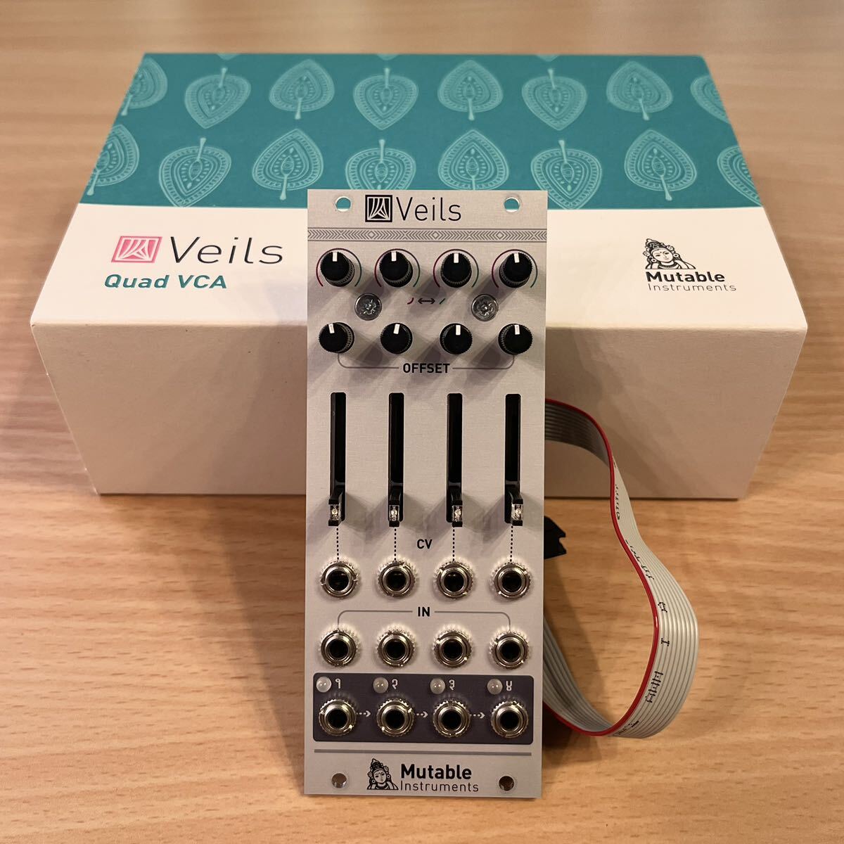 Mutable Instruments Veils 2020モジュラーシンセ ユーロラック 4ch VCA 生産終了品 レア_画像1