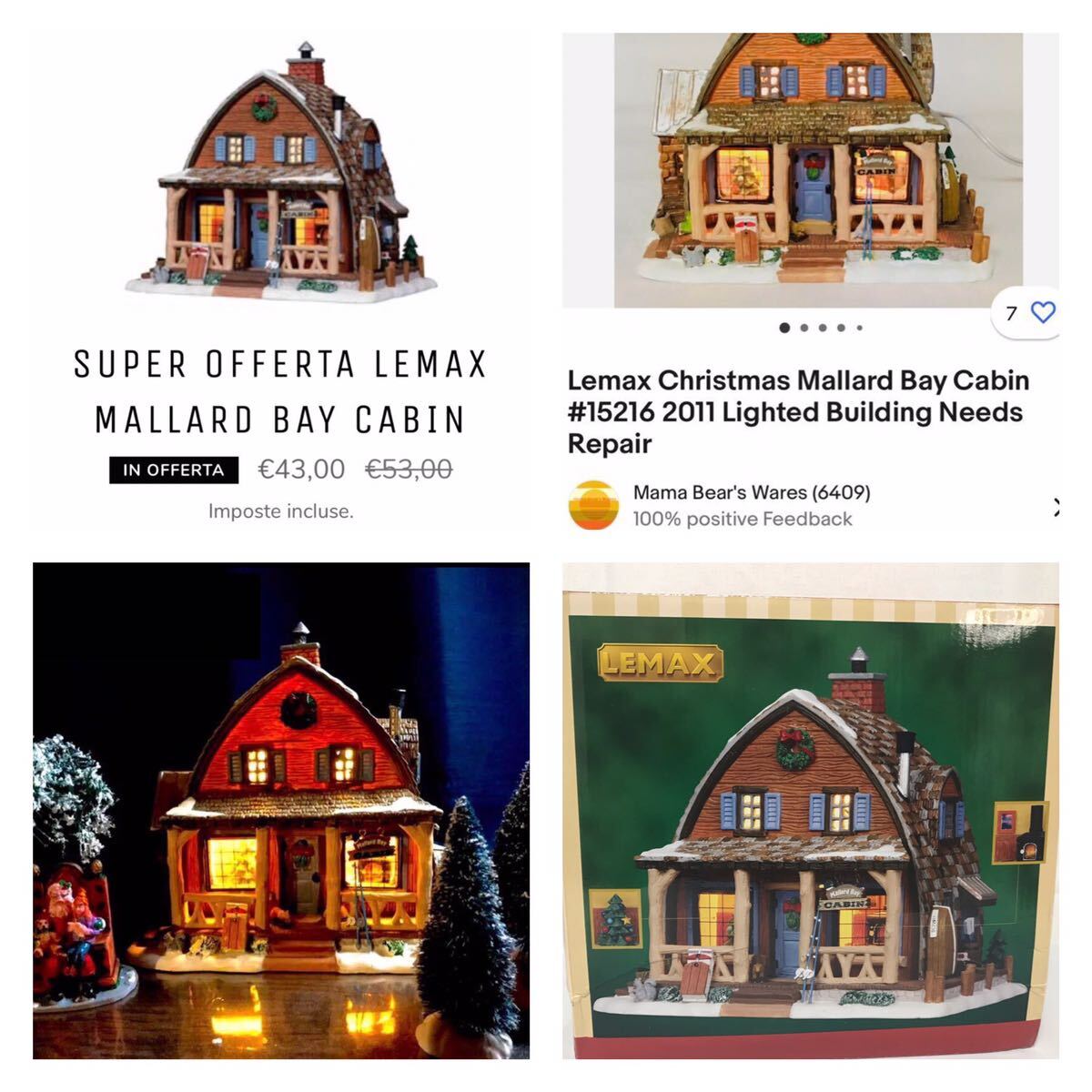 LEMAX　クリスマス　Collection レマックス　クリスマスコレクション　Lemax Village Collection Disney ディズニー