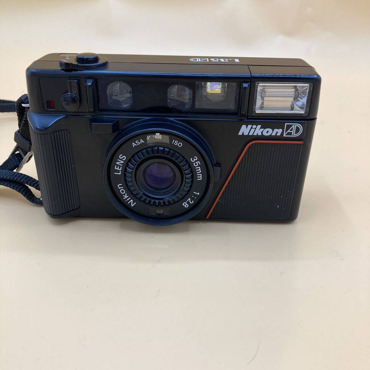 【2938】Nikon L35AD コンパクトフィルムカメラ LENS 35mm 1:2.8 ニコン 動作未確認の画像3