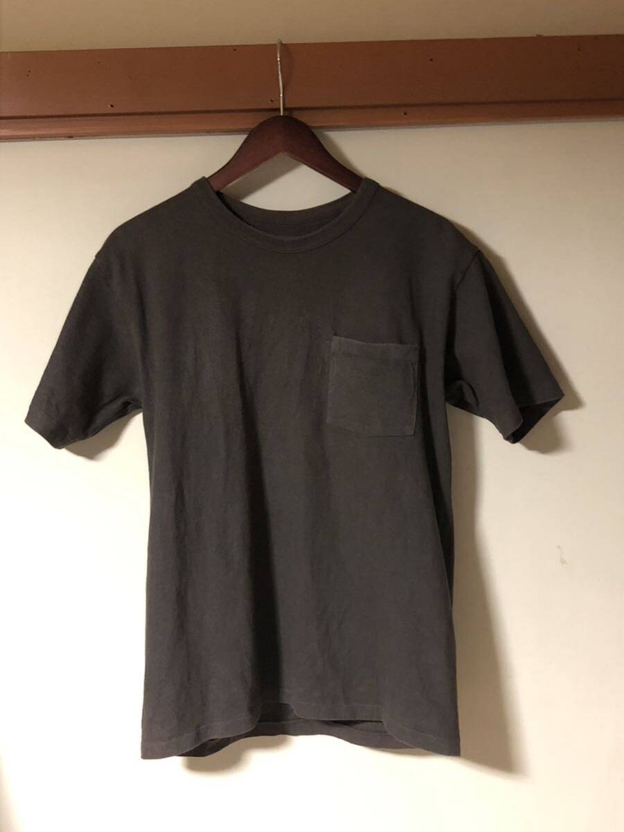 DUBBLEWORKS　ダブルワークス　 HEAVY FABRIC S/S T-Shirt With a Pocket　度詰め天竺 ポケットTシャツ 2枚セット ウェアハウス_画像4