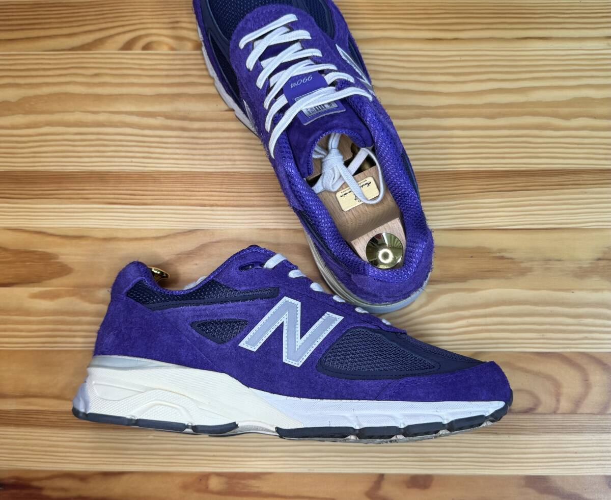 NEW BALANCE ニューバランス　USA M990 v4 TB4 パープル 9 美品　正規品_画像4