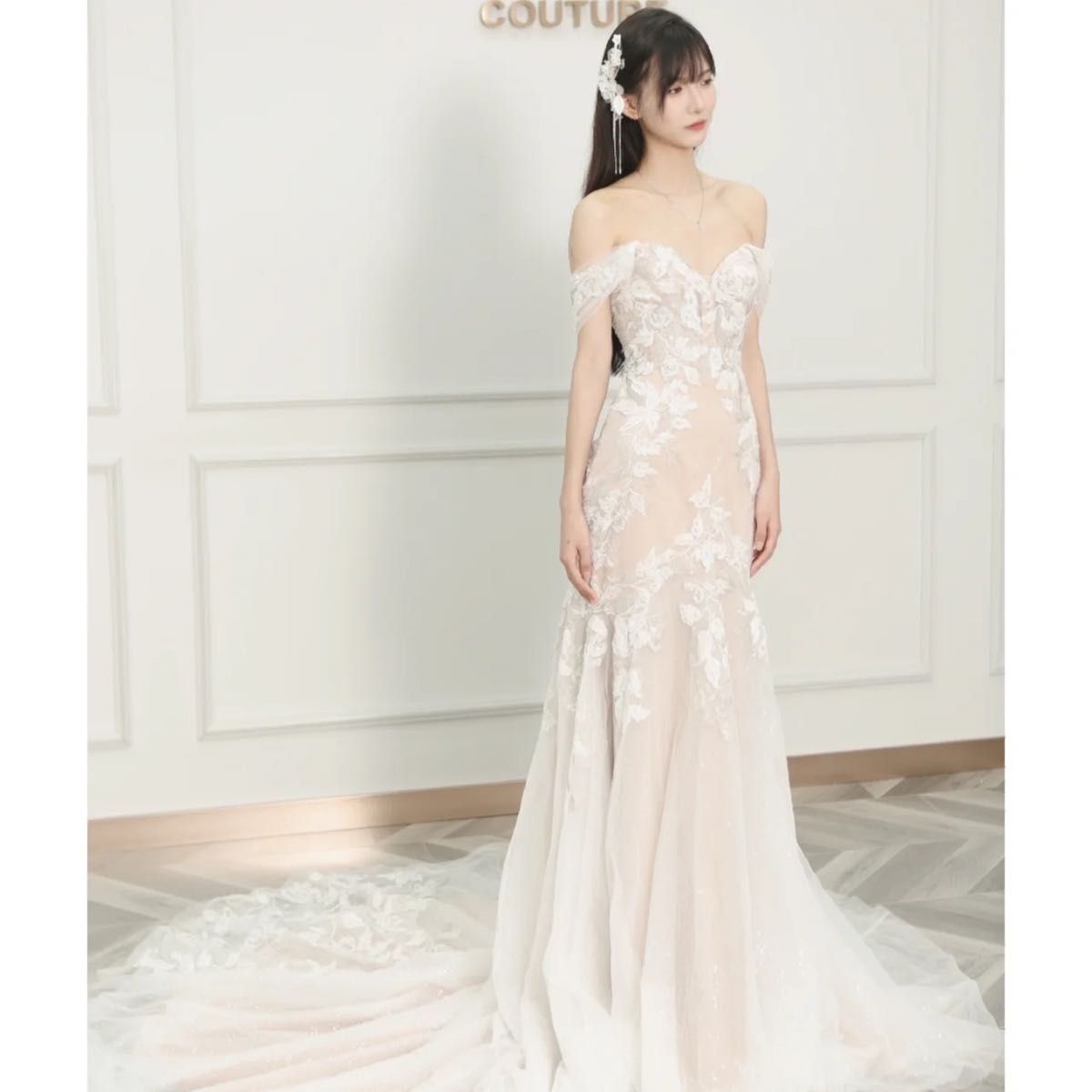 カラードレス COLOR DRESS ウェディングドレス Wedding Dress 刺繍