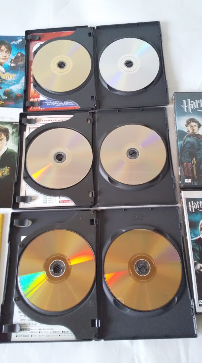 [ postage included ] Harry Potter /5 work set / used / operation not yet verification / DVD/ together 