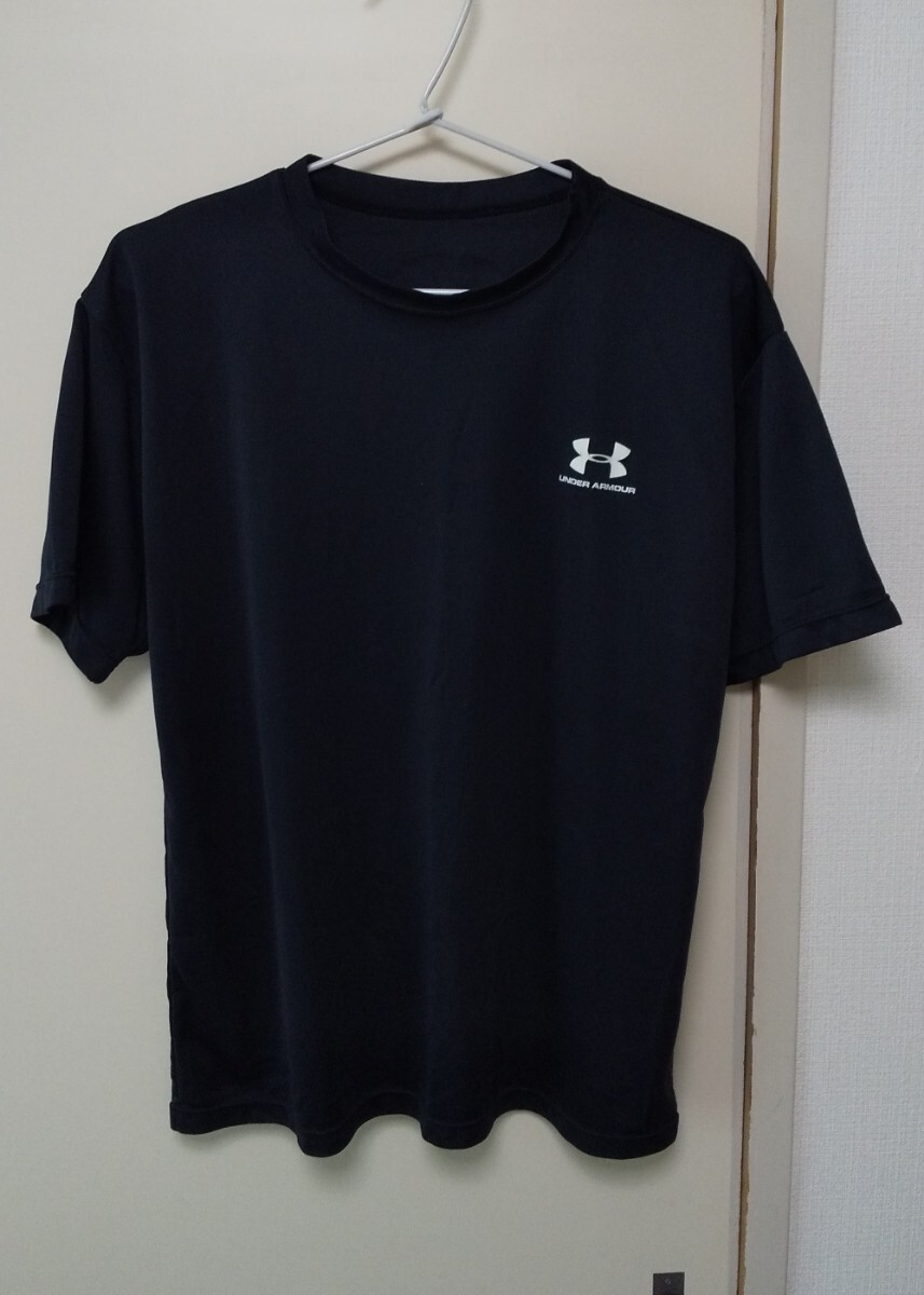 [送料込み] under armour/アンダーアーマー/Tシャツ/サイズMD(サイズM)/古着/_画像1