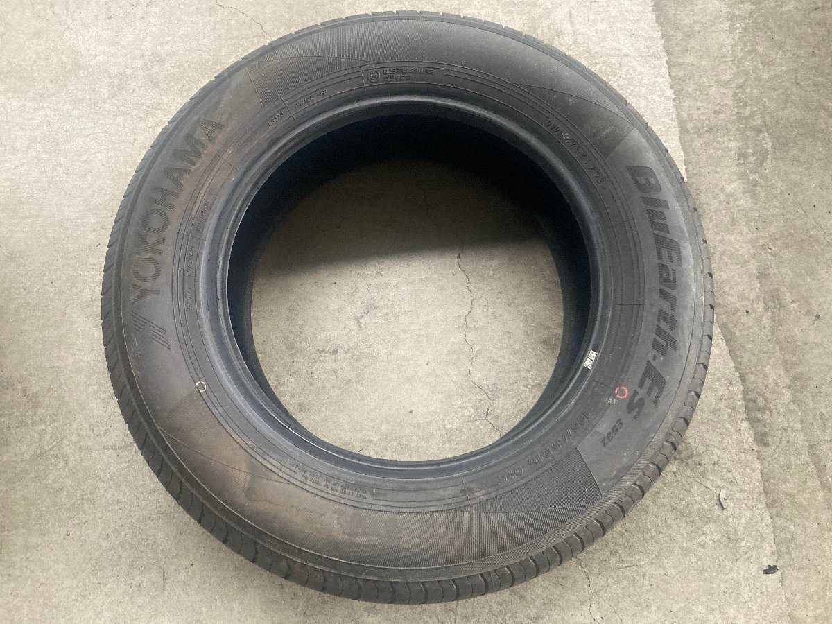 ヨコハマタイヤ BluEarth ブルーアース 　ES３２　 １９５/６５ R１５ ９1S １５インチタイヤ１本 中古 ２０２３年製　7439_画像1